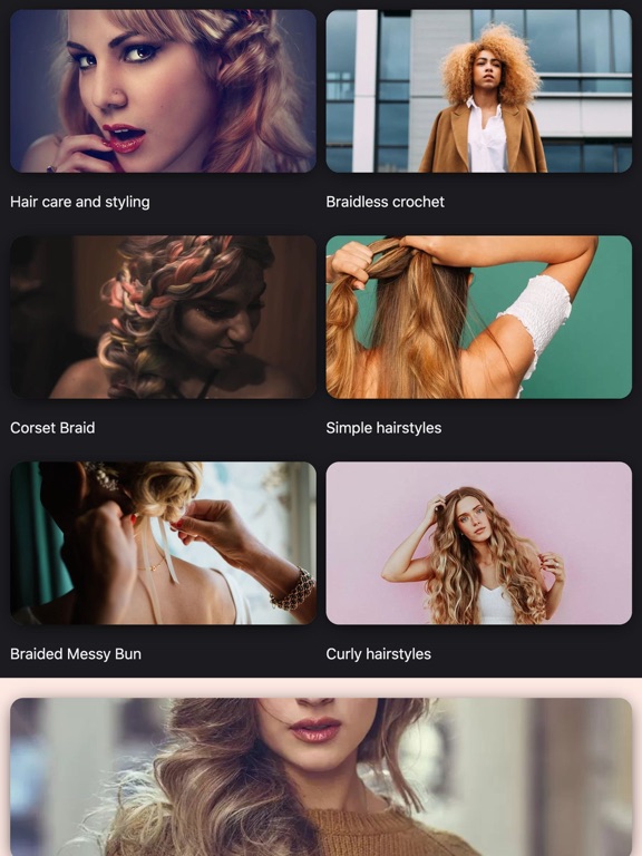 Screenshot #5 pour Coupes De Cheveux App