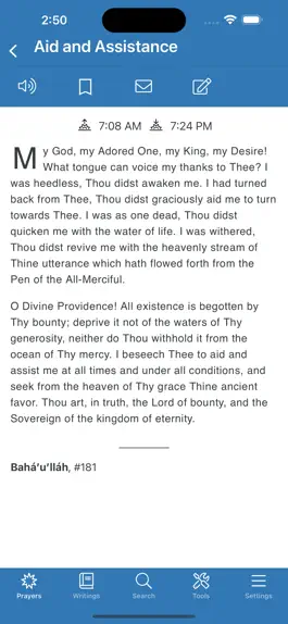 Game screenshot Bahá'í Prayers,Writings,Tools mod apk