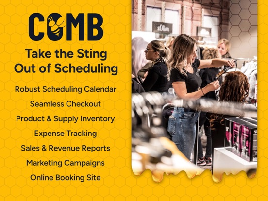 Comb Works iPad screenshot 1 - Business app