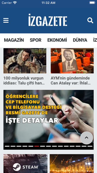İZ Gazete Screenshot