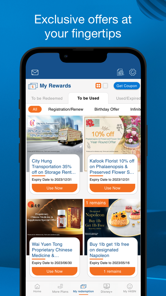 #5. My HKBN: Rewards & Services (iOS) 由: Hong Kong Broadband Network Limited