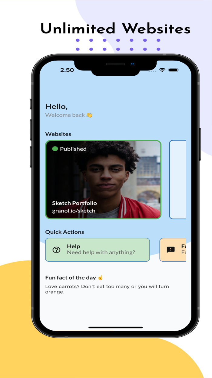 Granolio - Easy Website Build