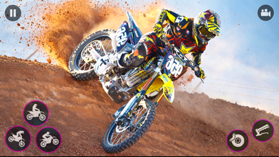 MX Dirt Bikes Motorcycle Games Screenshot