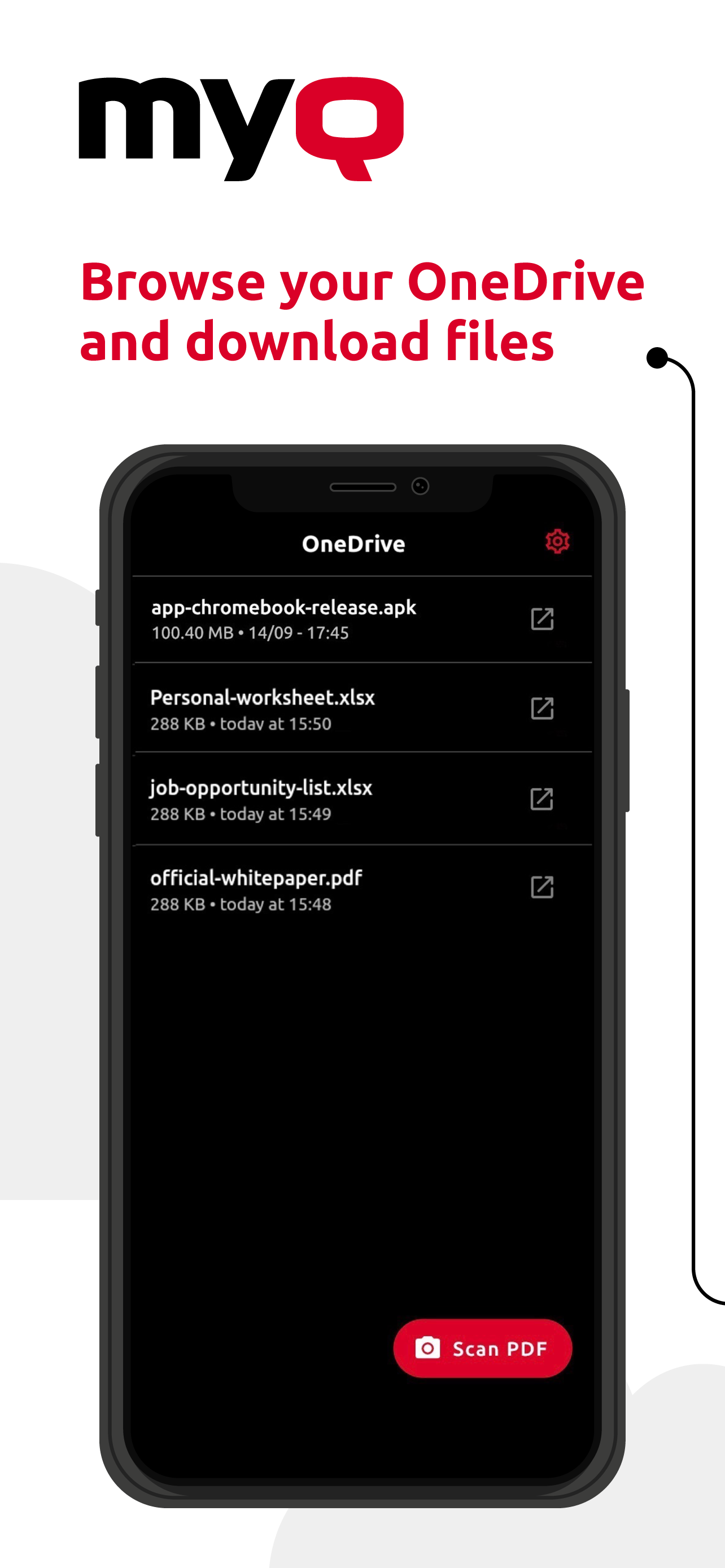 Camera Scan to OneDrive