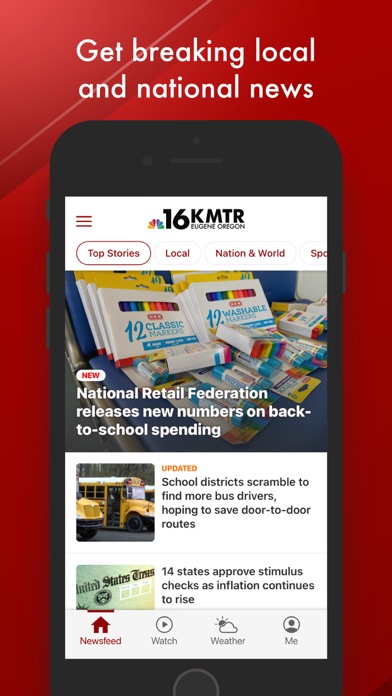 KMTR News Screenshot