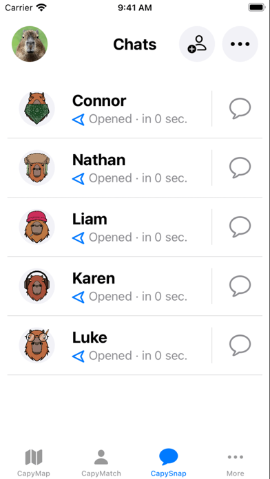 CapyNow Screenshot