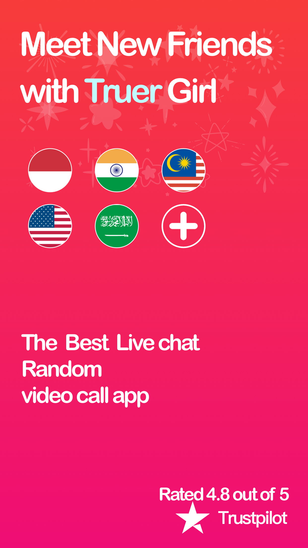 Truer: video chat & live call