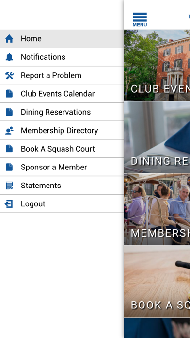University Club of Providence Screenshot