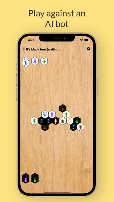 Hexes: Hive with AI board game Screenshot