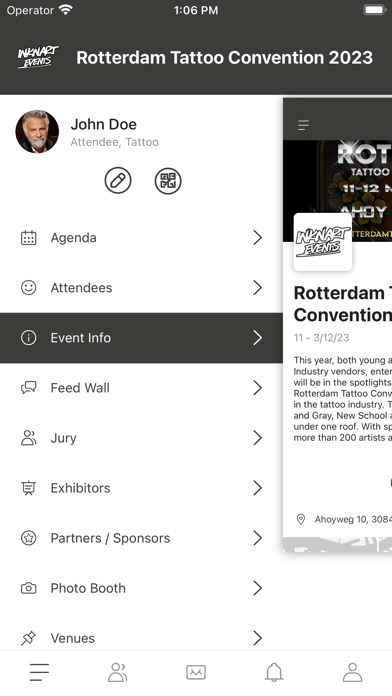 INKNART EVENTS Screenshot