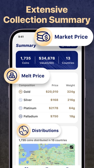 CoinVista: Coin Collecting Pal Screenshot