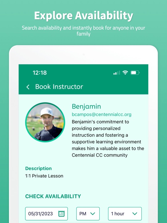 Myst Scheduling iPad screenshot 2 - Business app