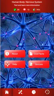 human nervous system trivia iphone screenshot 1