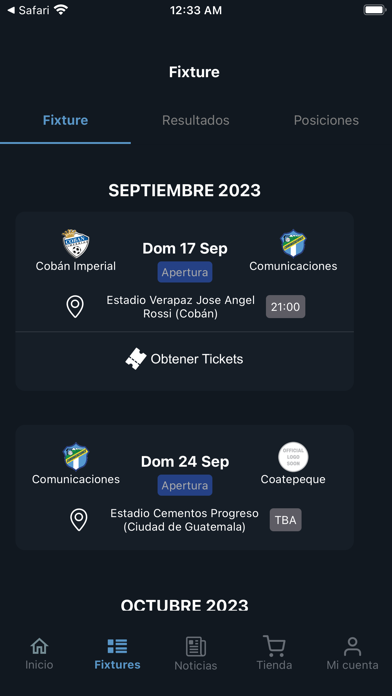 Crema App Oficial Screenshot