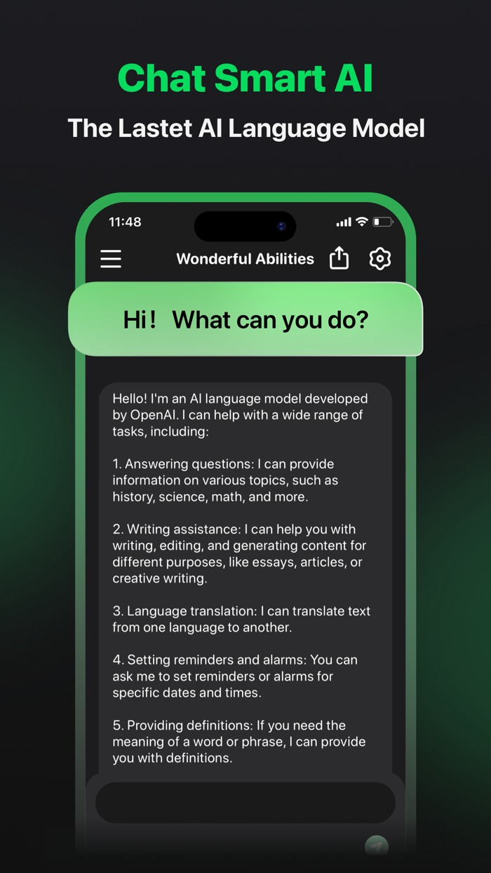 Chat Smart AI- AI Assistant