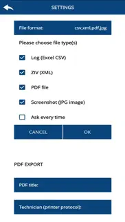 flue gas analysis iphone screenshot 3