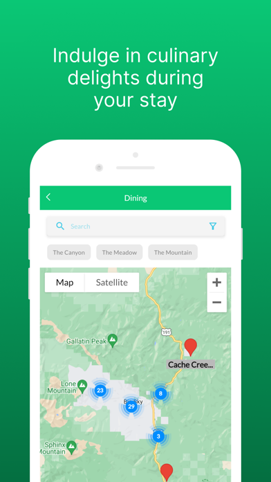 Big Sky Vacation Guide Screenshot
