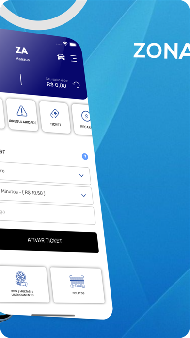 Zona Azul de Manaus iPhone screenshot 2 - Utilities app