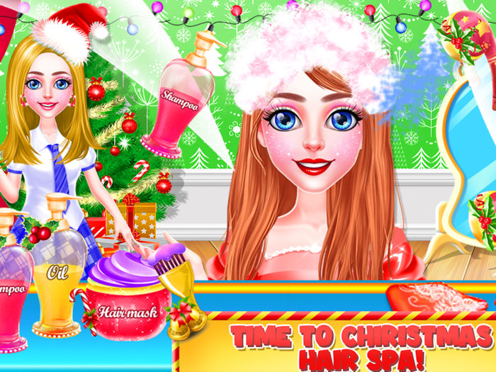 School Girls Christmas Party