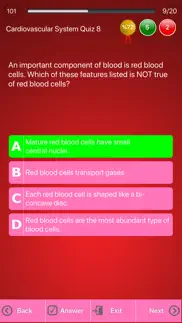 cardiovascular system trivia iphone screenshot 3