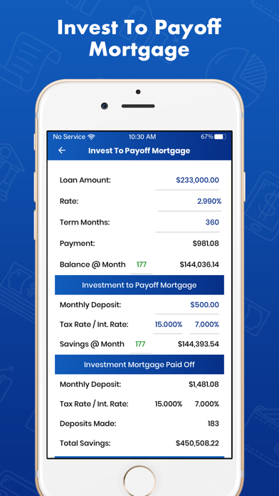 Personal Finances Screenshot