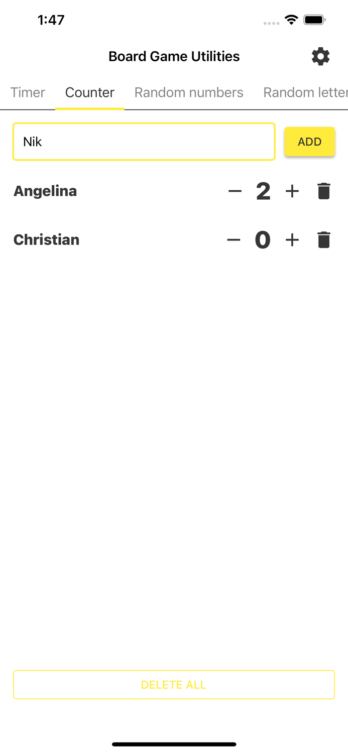 Board Game Utilities