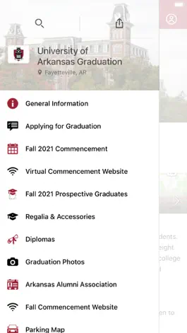 Game screenshot Univ of Arkansas Graduation hack