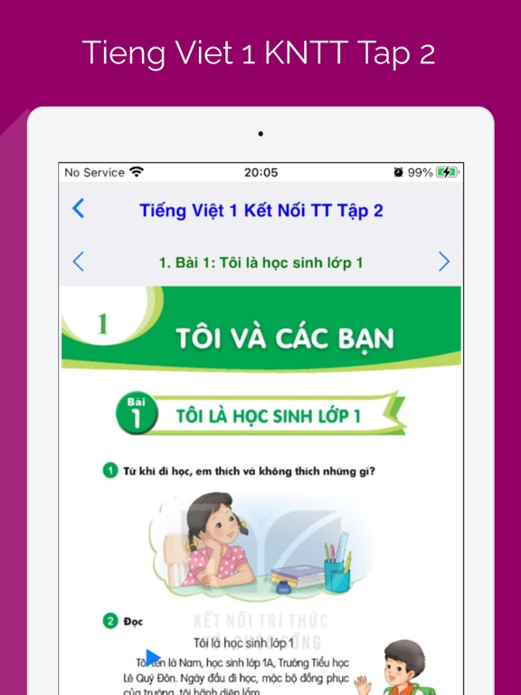 Screenshot #6 pour TiengViet 1 KNTT T2