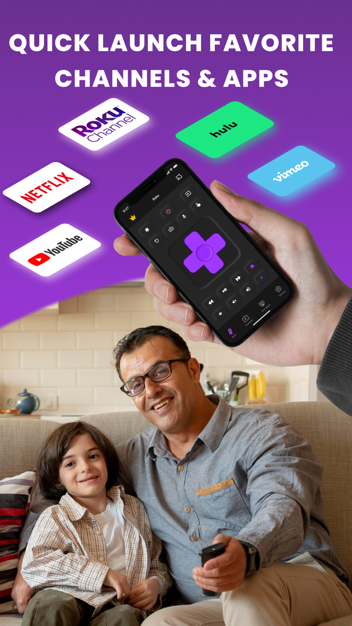 Bhim Remote for Roku Smart TV