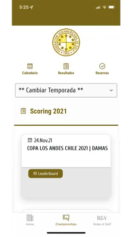 Game screenshot Federación Sudamericana Golf hack