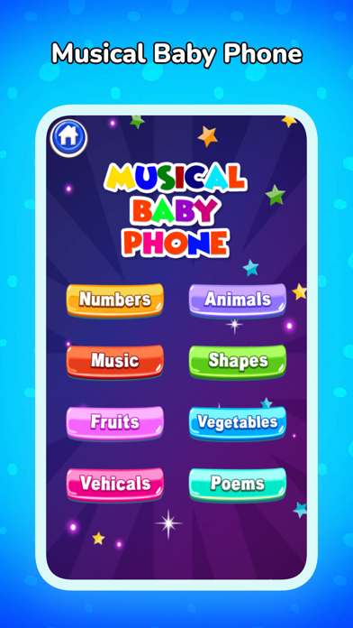 Musical Baby Toy Phone Gamesのおすすめ画像1