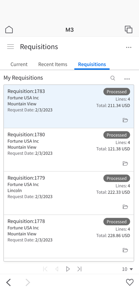 Infor Go screenshot 3