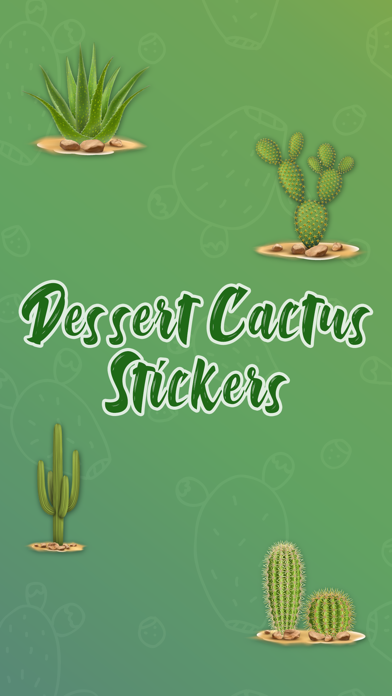 Screenshot #1 pour Dessert Cactus Stickers