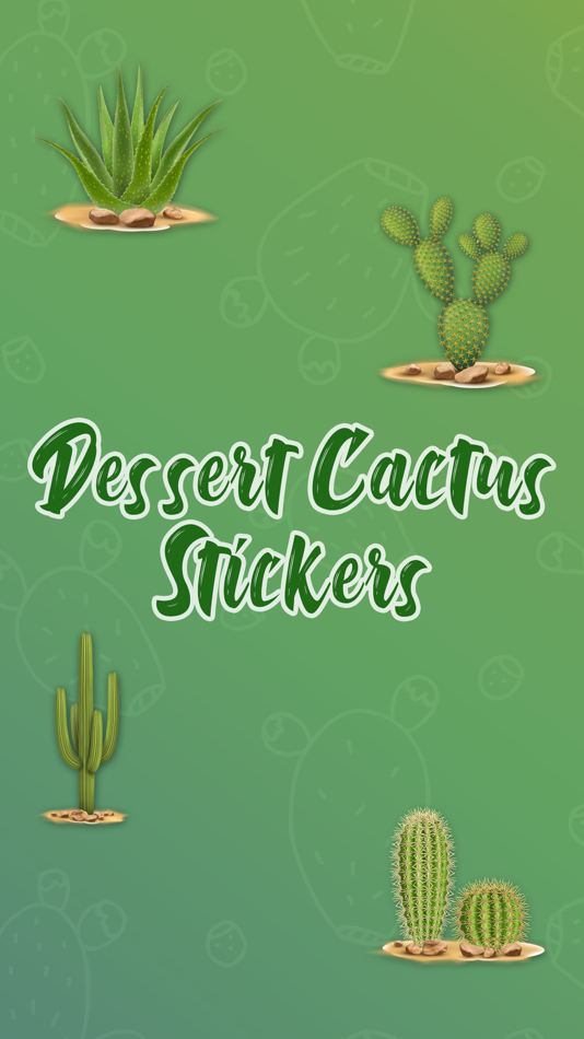 Dessert Cactus Stickers - 1.2 - (iOS)
