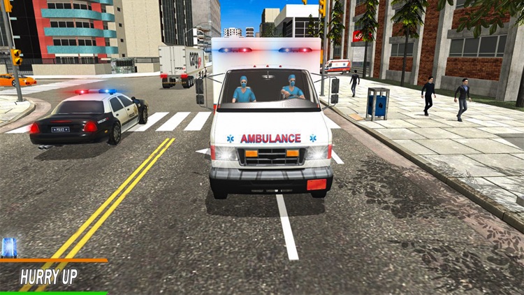 Police Ambulance Rescue Driver