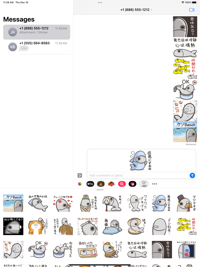 ランラン猫のいつもの魚 2 JPN