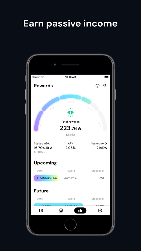 #6. VESPR: Cardano Wallet (iOS) 由: DigitalBlock Labs LTD