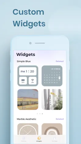 Game screenshot GoWidget| Photo Widgets &Theme apk