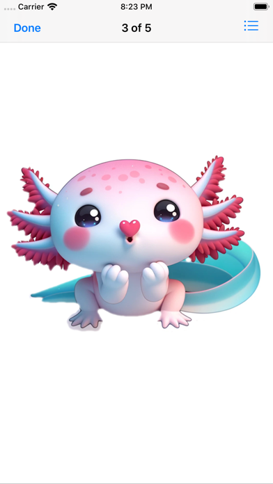 Kawaii! Axolotls Alebrijesのおすすめ画像1