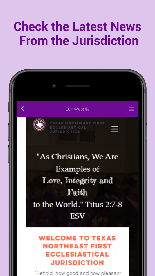 #3. Texas NE First COGIC (iOS) Podle: Texas Northeast First Ecclesiastical Jurisdiction Church Of God In Christ Inc