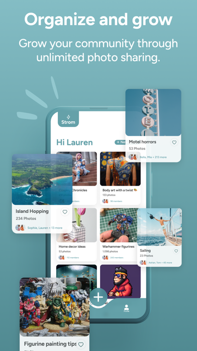 Screenshot #2 pour Strom — photo groups