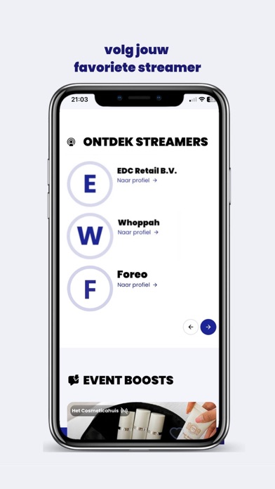 Kijkshop Live Shopping Screenshot