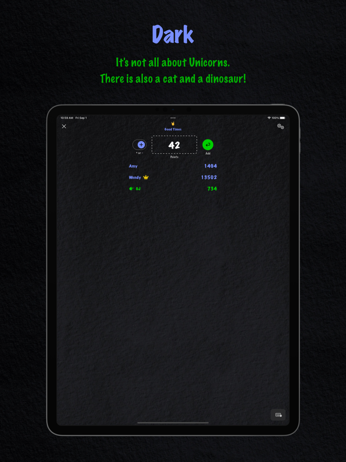 Points Tracker for Board Games