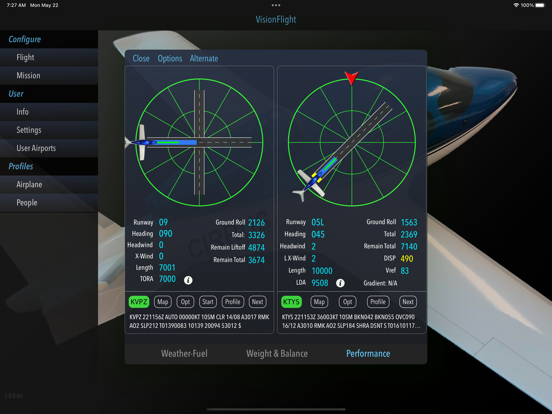 VisionProFlight iPad screenshot 2 - Reference app