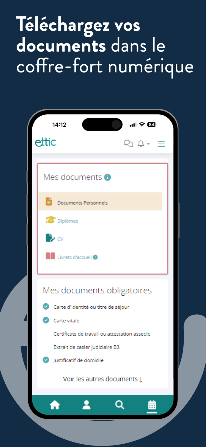 Ettic  Plateforme d’emploi