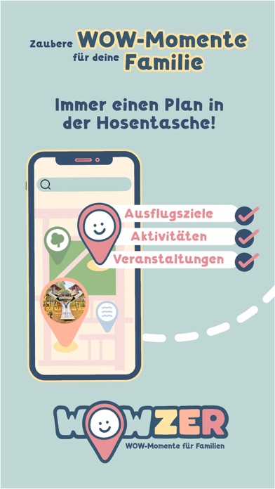 WOWZER - Ausflüge für Familien Screenshot
