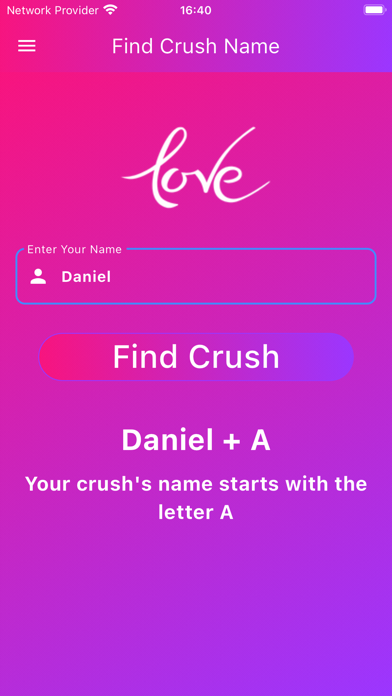 Name Compatibility - Love Test Screenshot