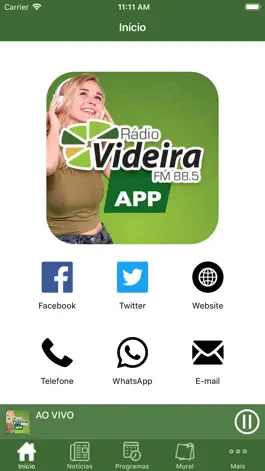 Game screenshot Rádio Videira FM 88,5 mod apk