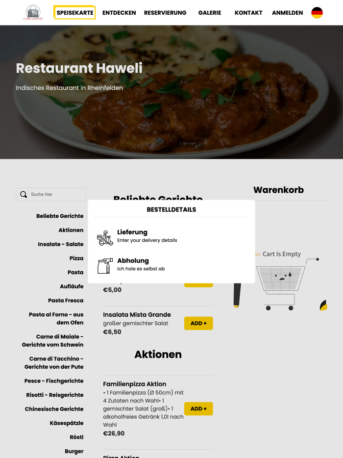 Restaurant Haweli