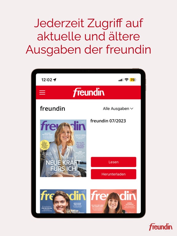 Screenshot #4 pour freundin Magazin DE